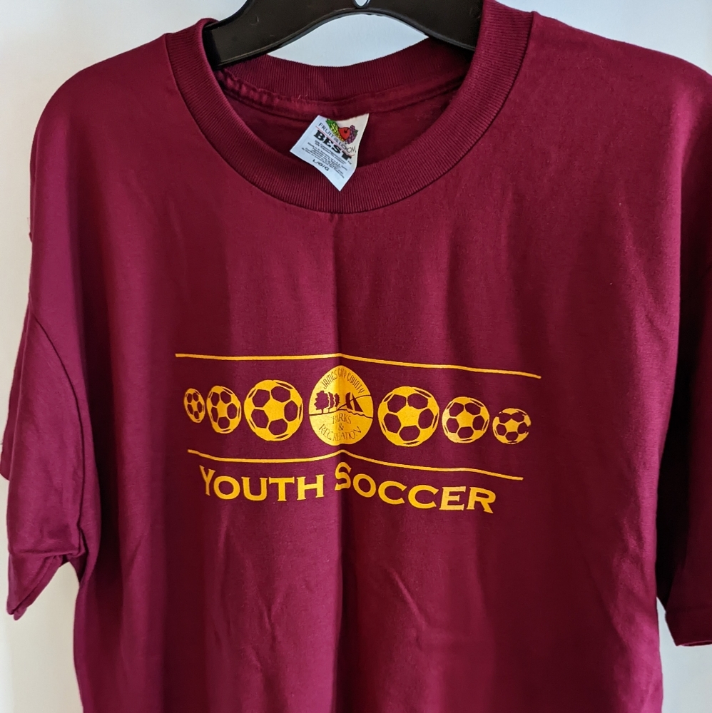 Rec Soccer Jersey Maroon